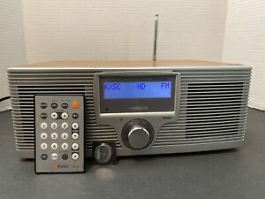 Sangean HDR-1 HD Radio FM RDS / AM Wood grain Alarm Clock Radio /w Remote
