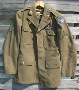 VINTAGE WORLD WAR 2 ERA ARMY AIR FORCE ENLISTED TUNIC