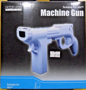 PISTOLA KONIG Compatibile Wii MACHINE Gun Bianco per NINTENDO WII NUOVA - Foto 1 di 1