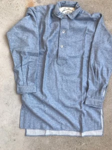 US Army M1874 Blue Gray Wool Shirt Size 44 - Picture 1 of 6