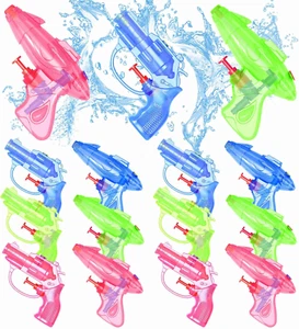 30-Pack Water Guns for Kids Ages 3-8, Bulk Squirt Blasters for Pool & Parties - Picture 1 of 5