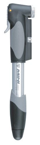 Topeak Mini Dual DXG With Gauge Mountain Bike Hand Pump 120 PSI Silver