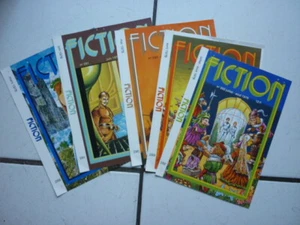 LOT DE 5 CARTONS D IMPRIMRIE COUVERTURE FICTION 289 A 292 / 1978 - Imagen 1 de 7