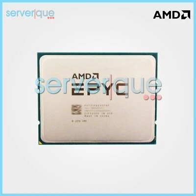 AMD EPYC 7351P 16-Core 2.40GHz 64MB SP3 Processor PS735PBEVGPAF - Image 1 of 3