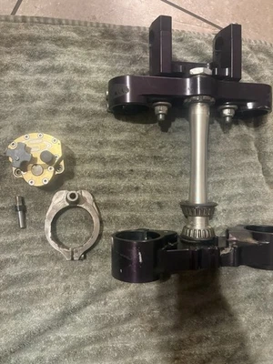 Honda Crf450r BRP 2005 2006 2007 triple árbol abrazadera Scotts estabilizador de dirección  Foto 1 de 4