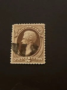 Estampilla usada de Estados Unidos #157 CV$25 - Lote A-81298 - Imagen 1 de 2