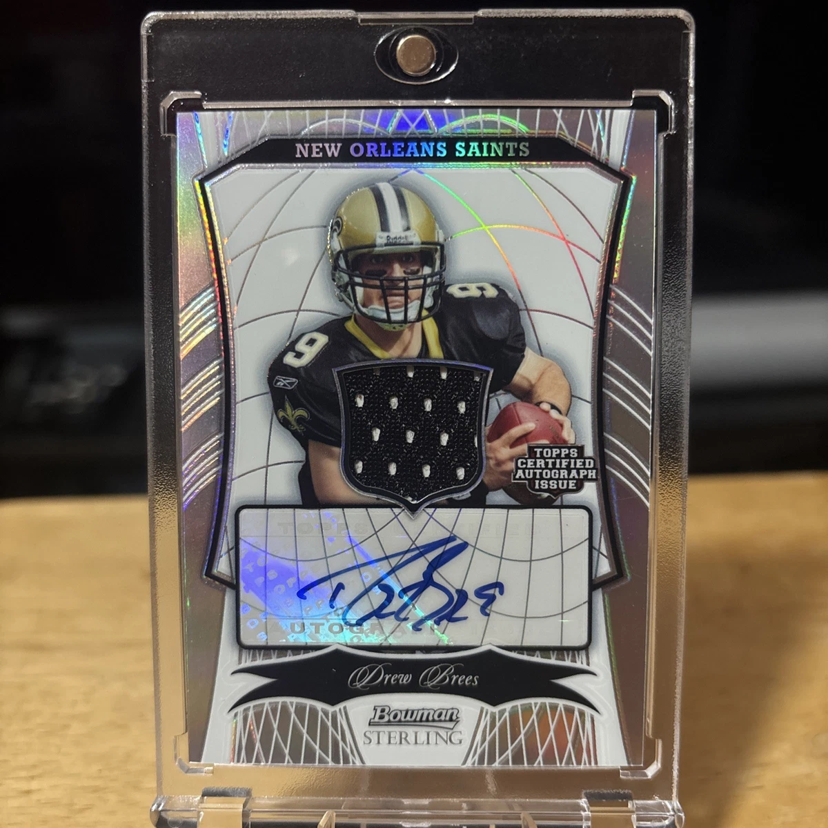 ドリュー ブリーズ　DREW BREES　直筆サインカード　AUTO　NFL ドリュー ブリーズ DREW BREES 直筆サインカード AUTO NFL - メルカリ