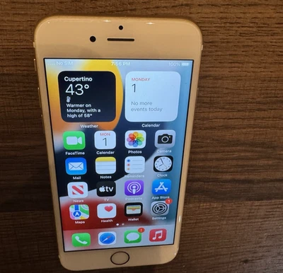 Apple iPhone 6s A1633 32GB dourado desbloqueado de fábrica muito bom sutiã: 100% - Imagem 1 de 4