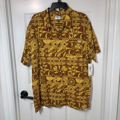 Camisa tejida estampada Rincon manga corta Hurley XXL para hombre nueva con etiquetas Foto 1 de 4