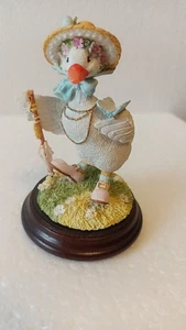 LEFTON MUSICAL FIGURINES MRS. GOOSE / EASTER PARADE - Picture 1 of 5