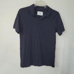Camisa Polo Reigning Champ Para Hombres M Azul Marino Oscuro Manga Corta Hecha a Mano Canadá - Imagen 1 de 7