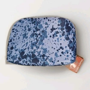 Sonia Kashuk Large Dome Case/Makeup Bag, Blue Splash, 2 Pieces - Picture 1 of 4