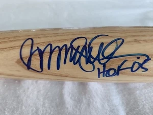 RYNE SANDBERG CHICAGO CUBS SIGNED RAWLINGS BIG STICK BAT HOF W/COA - Picture 1 of 5
