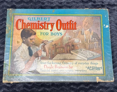 Traje de Química Gilbert Nº 1 RARO Foto 1 de 4