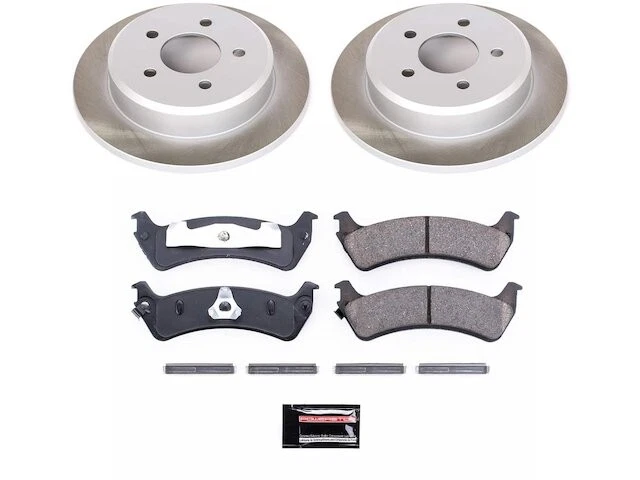 Kit de pastillas de freno trasero y rotor para Ford Explorer 1995-2001 1996 1997 1998 GG932NJ Foto 1 de 1