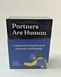 NUEVO Juego de Cartas Sellado Partners are Human 140 Mensajes Relación Preguntas Tarjetas - Imagen 1 de 5