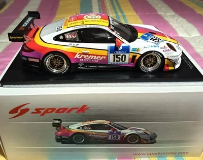 Porsche 1:18 Spark 997 GT3 Kremer Racing 24h Nurburgring 2012 - Immagine 1 di 4