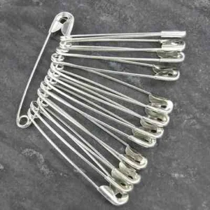 Safety Pins Strong Top Quality , Size 45 mm Clothing Craft projects - Picture 1 of 5