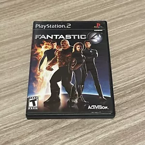 Fantastic 4 (Sony Playstation 2 PS2, 2005) Completo Probado en Caja Original - Imagen 1 de 3