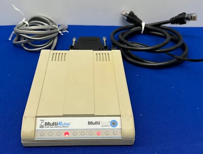 MULTI-TECH SYSTEMS MULTIMODEM ™ MT2834ZDXb 33.6K bps DATA/FAX MODEM - Image 1 of 4