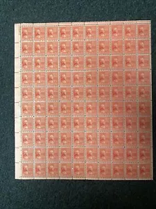 US SC#827 22 cent Grover Cleveland SHEET OF 100 VF/ MNH - Post Office Fresh - Picture 1 of 7