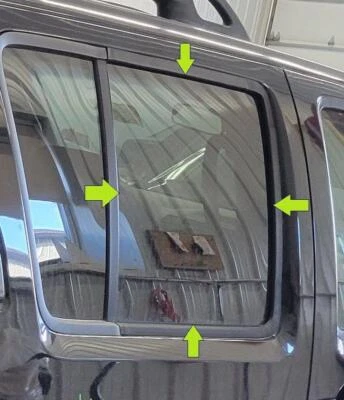 Nissan Pathfinder 2005-2012 pasajero derecho puerta trasera ventana de cristal Foto 1 de 4