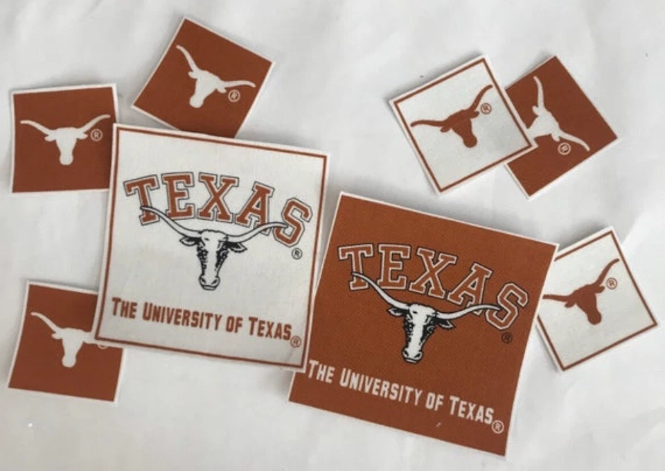 Universidad de Texas - Apliques de tela para planchar deportes Foto 1 de 1