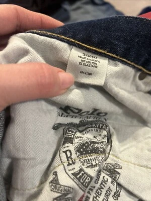 Ralph Lauren Polo Denim Jeans RN 41381 Classic Fit Size 36X30 - Image 1 of 4