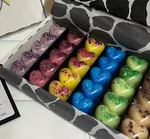30 Heart LUXURY WAX MELT Selection Box - Picture 1 of 8