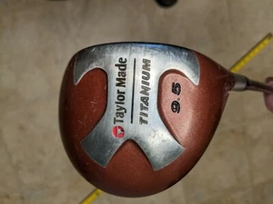 Vintage TaylorMade Burner 9.5° Titanium Driver S-90 Plus Bubble Graphite Stiff - Picture 1 of 6