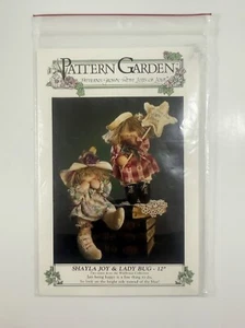 The Pattern Garden Shayla Joy & Lady Bug - 12" Dolls Craft Sewing Pattern - Picture 1 of 3