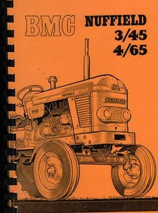 BMC Nuffield 3/45 & 4/65 Tractor Drivers Handbook - Foto 1 di 1