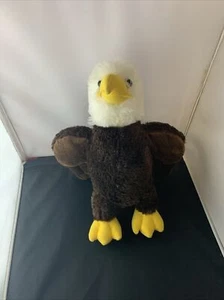 Peluche Aurora Destination Nation 12" Aquila Calva Peluche Selvatico Giocattolo Uccellino AV - Foto 1 di 8