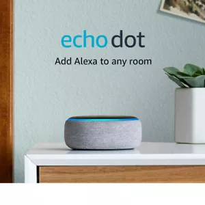NEW Amazon Echo Dot 3rd Generation w/ Alexa Voice Media Device - Sandstone White - Picture 1 of 1