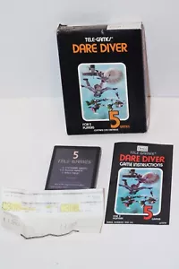Cartuccia videogioco in scatola Atari 2600 Sears - Dare Diver - CIB vedi foto. - Foto 1 di 12