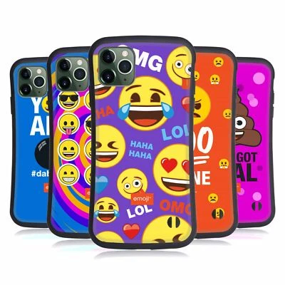 FUNDA HÍBRIDA PLANA OFICIAL EMOJI® PARA TELÉFONOS APPLE iPHONES Foto 1 de 4