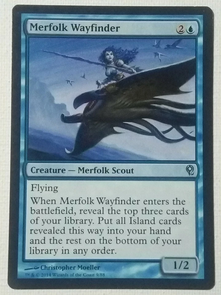 MTG 2014 Merfolk Wayfinder Jace vs Vraska 9/88 Regular Uncommon - Image 1 of 1