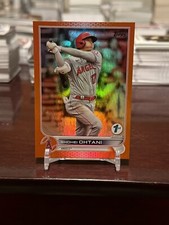 2022 Topps 1st Edition Orange #1 Shohei Ohtani 29/75