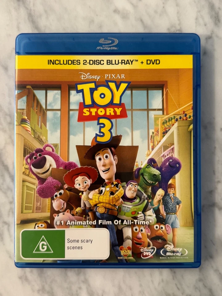 Toy Story 3 3D & 2D Blu-Ray RARE - image 1 of 1