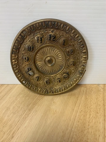 6” Copper Clock Face/Parts Only! Cover