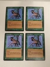 MTG Playset 4x Willow Faerie [Version 2] (Homelands/Green/C) - BGM