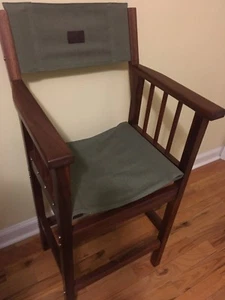 Melvill @ Moon Bar Stool Director Chair Rare New In Box Never Assembled - Picture 1 of 7