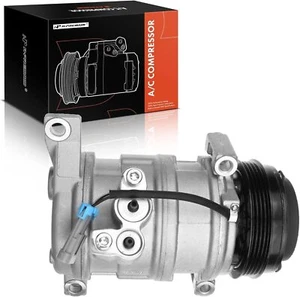 APM AC Compressor with Clutch Compatible with Chevrolet, GMC Models - - Picture 1 of 7