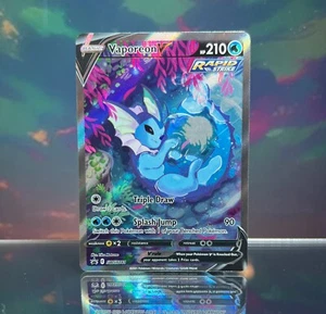 Vaporeon V - SWSH181 - Alternate Art - Near Mint - Black Star Promo - Pokemon - Picture 1 of 2