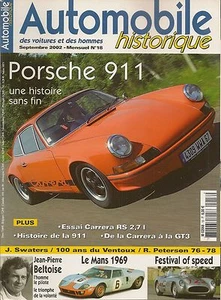 AUTOMOBILE HISTORIQUE 18 PORSCHE 911 RS 2.7 996 GT3 BELTOISE R PETERSON SWATERS - Bild 1 von 2