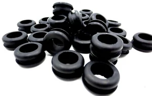 1/2" Hole Fit Rubber Grommet Wiring Bushing For 1/8" Thick Panel, Has 3/8" ID - Picture 1 of 12