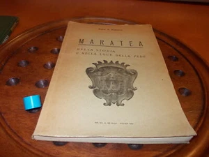 2) MARATEA NELLA STORIA E NELLA LUCE DELLA FEDE 1954 Ottimo - Picture 1 of 2