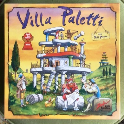 Juego Villa Paletti por Bill Payne copiado reglas del Reino Unido inc completo GWO F/VGC Foto 1 de 4