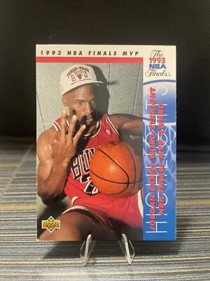 Michael Jordan He’s Back reimpresiones 1994-95 1993 cubierta superior #204 patio NBA Bulls Foto 1 de 2