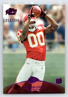 2011 Topps Prime Jon Baldwin Rookie Purple /399 - Image 1 of 2